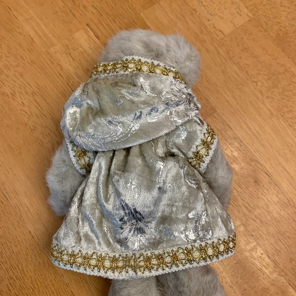 TY Beanie Attic Treasures RARE Gwendolyn Bear 1993 “All That Glitters” Poseable - Picture 4 of 10